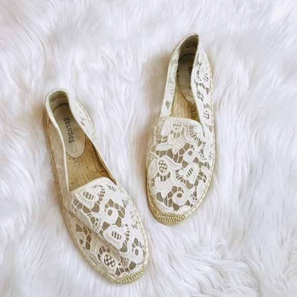 Soludos Shoes - •{Soludos} white lace Spadrilles